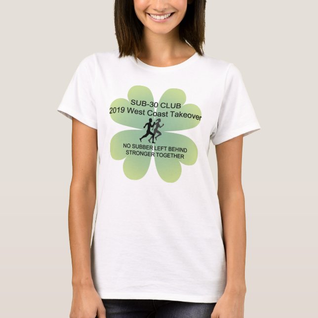 Camiseta Tecnologia de Capa Curta do Partido da Costa Oeste (Frente)
