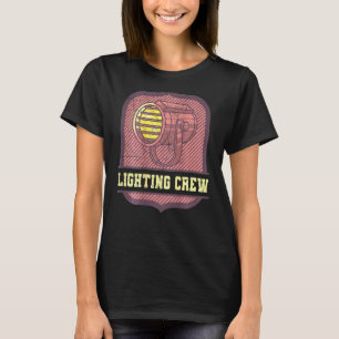 Camiseta Tecnologia de Iluminação da Tripulação Retro Spoat