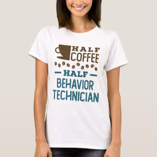 Camiseta Tecnologia de Meio Comportamento do Meio Café ABA