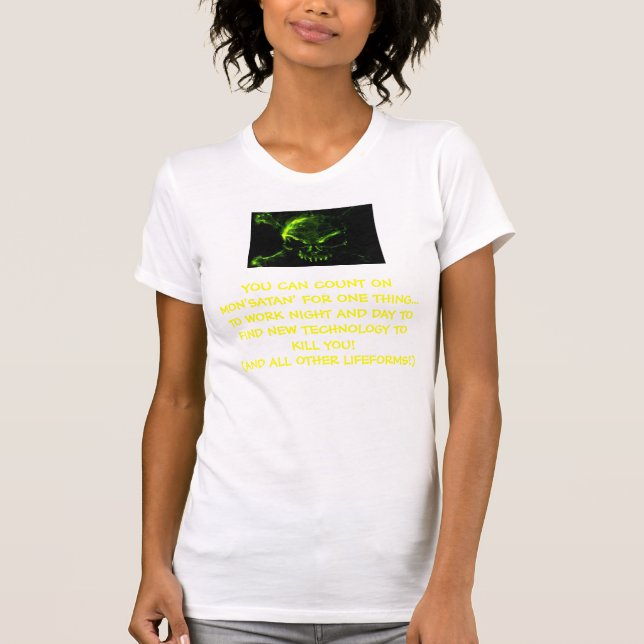 CAMISETA TECNOLOGIA DE MONSANTO (Frente)
