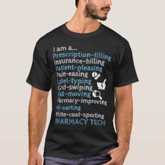 Camiseta Tecnologia de Pharrmacy - presentes do técnico da