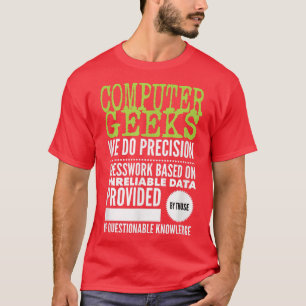 Camiseta Tecnologia de programador de ciência de Nerd de Ge