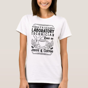 Camiseta Tecnologia de Química do Laboratório de Laboratóri