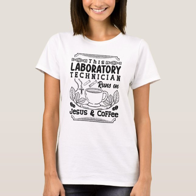Camiseta Tecnologia de Química do Laboratório de Laboratóri (Frente)