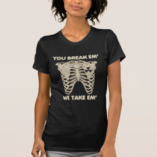Camiseta Tecnologia de Rad Skeleton Radiology Engraçado