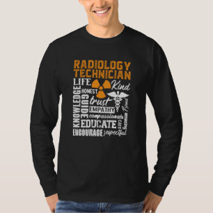 Camiseta Tecnologia de Radiologia, Tecnologia Rad Tech Xray