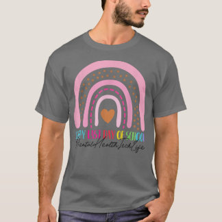 Camiseta Tecnologia de Saúde Mental Feliz no Último Dia da 