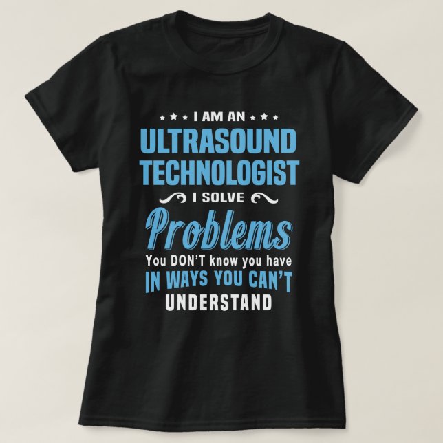 Camiseta Tecnologia de ultrassom (Frente do Design)