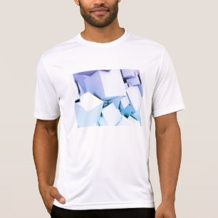 Camiseta Tecnologia do quantum como uma arte abstrata do