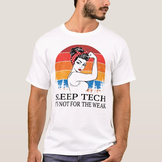 Camiseta Tecnologia do Sono Não é para o Fraco (Frente)