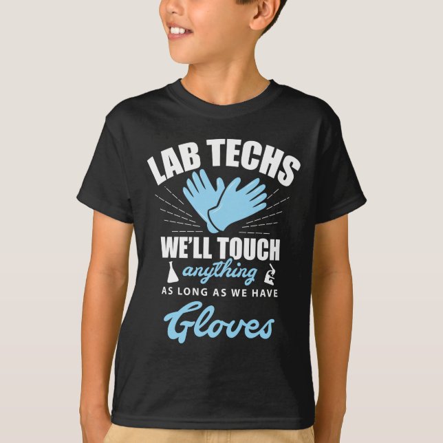 Camiseta Tecnologia engraçada do laboratório da semana do (Frente)