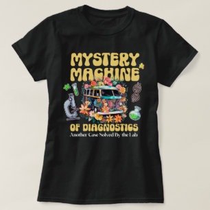 Camiseta Tecnologia Floral Microbiology Medical Humor Scien