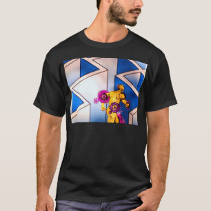 CAMISETA TECNOLOGIA, HOMEM A QUEBRAR O TERRENO