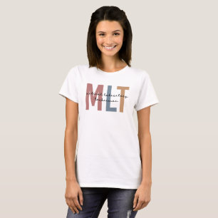 Camiseta Tecnologia Médica do Laboratório Médico MLT
