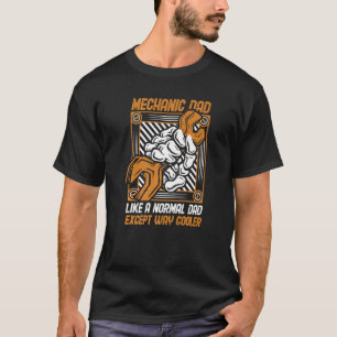 Camiseta Tecnologia Mens Mecânica Pai Way Cooler Automotive