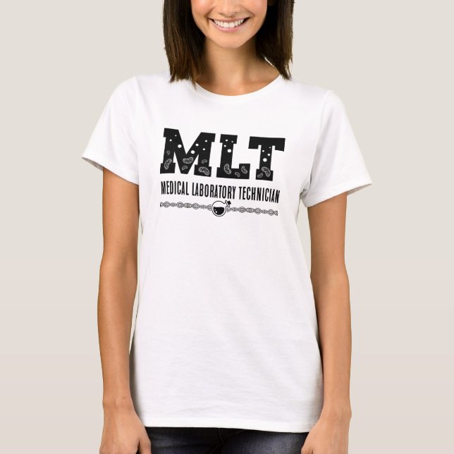 Camiseta Tecnologia MLT Medical Laboratory Science Lab Tech (Frente)