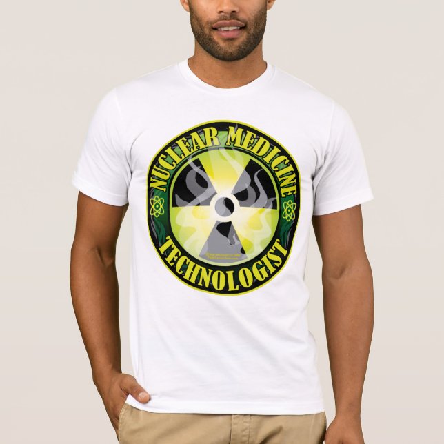Camiseta Tecnologia nuclear 2 da medicina (Frente)
