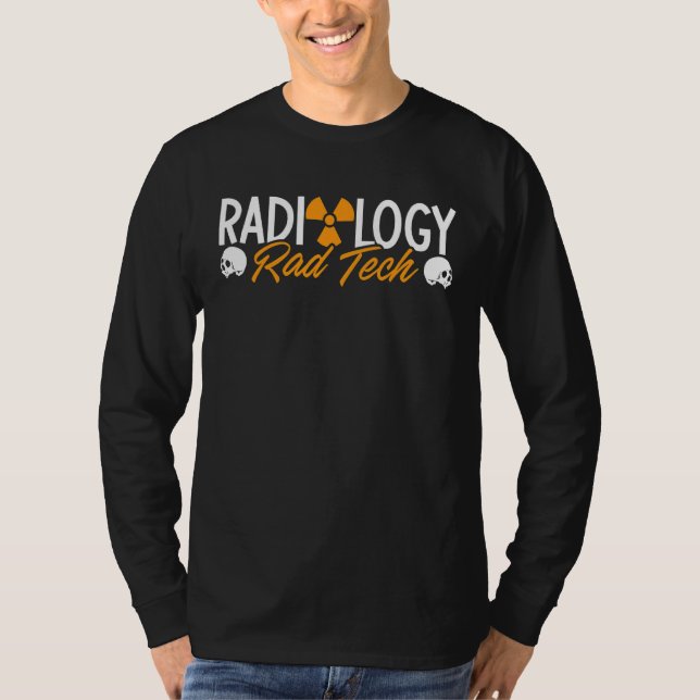 Camiseta Tecnologia Rad Tech de Radiologia Rad Tech Rad Tec (Frente)