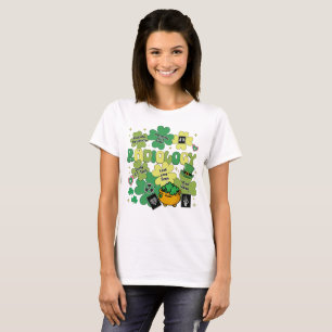 Camiseta Tecnologia Rad Tech, Lucky Shamrock, radiologia do