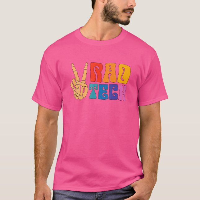 Camiseta Tecnologia Rad Tech Xray Rad Techist Radiology Tec (Frente)