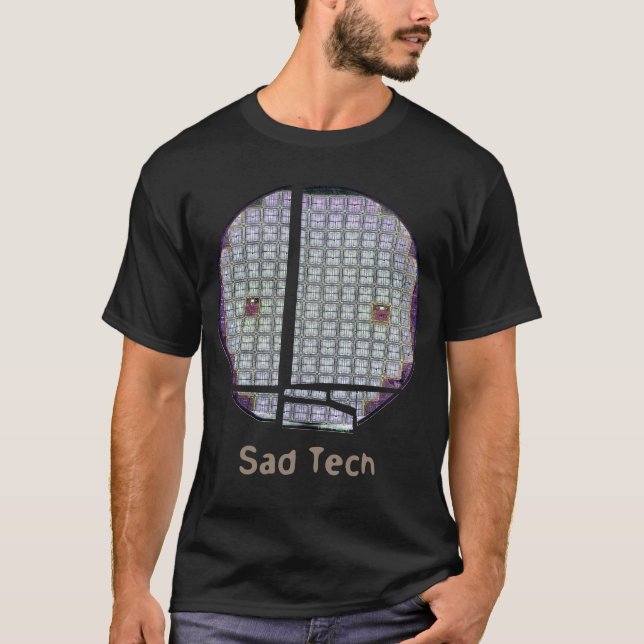 Camiseta Tecnologia triste (Frente)