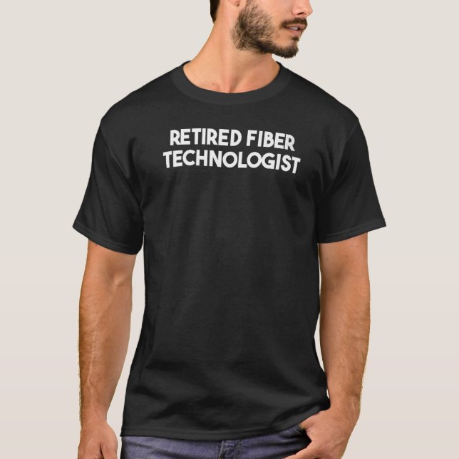 Camiseta Tecnólogo de Fibra Aposentado (Frente)
