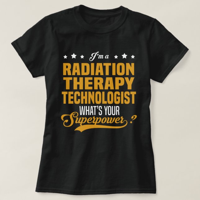 Camiseta Tecnólogo de Terapia Radiada (Frente do Design)
