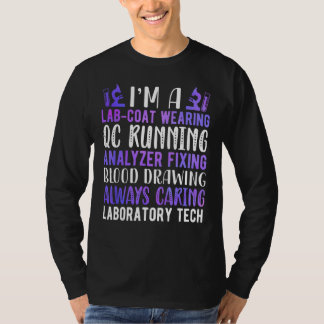 Camiseta Tecnólogo do laboratório Eu sou uma Semana de Tecn