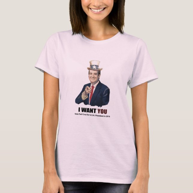 Camiseta Ted Cruz (Frente)