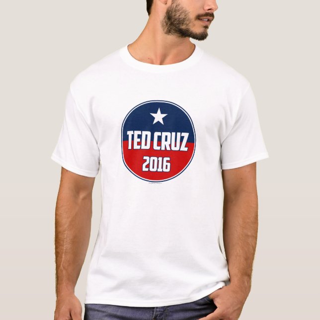 Camiseta Ted Cruz 2016 - candidato presidencial republicano (Frente)