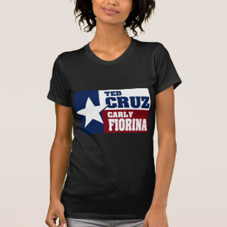 Camiseta Ted Cruz e Carly Fiorina 2016