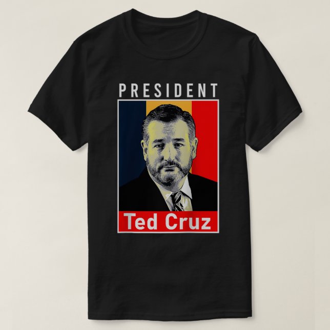 Camiseta Ted Cruz For President 2024  (Frente do Design)