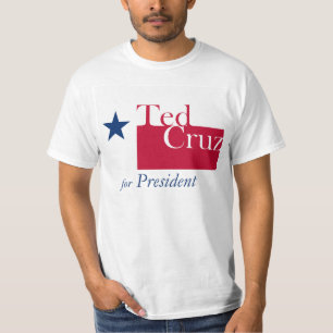 Camiseta Ted Cruz para o presidente