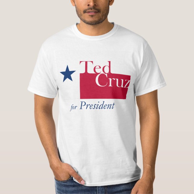 Camiseta Ted Cruz para o presidente (Frente)