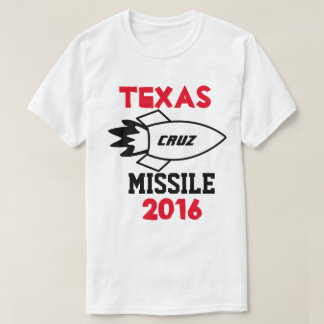 Camiseta Ted Cruz para o presidente 2016. Míssil de