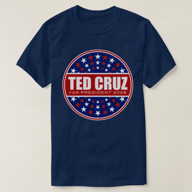 Camiseta Ted Cruz Presidente 2028 (Frente do Design)