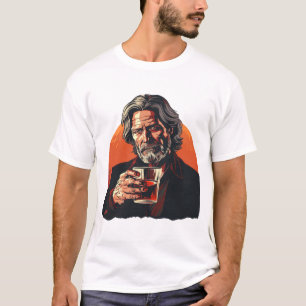 Camiseta Ted Kaczynski bebe uísque