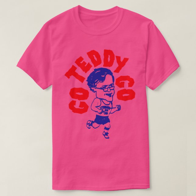 Camiseta Ted Kennedy John Kennedy (Frente do Design)
