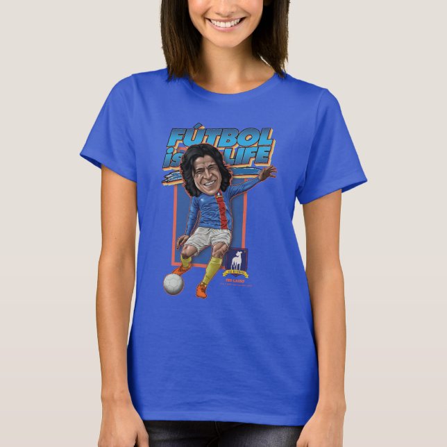 Camiseta Ted Lasso | Dani Rojas Bobblehad (Frente)