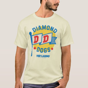 Camiseta Ted Lasso Gráfico da Pensão de Cães Diamantes
