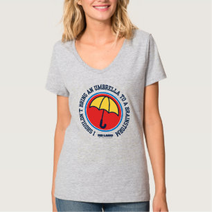 Camiseta Ted Lasso Não deve trazer guarda-chuva para a te