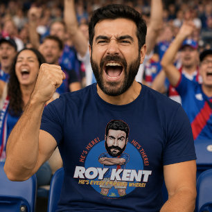 Camiseta Ted Lasso Roy Kent Boneco Cabeçudo