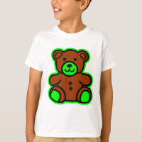 Teddy Bear Green Brown O MUSEU Zazzle Dons