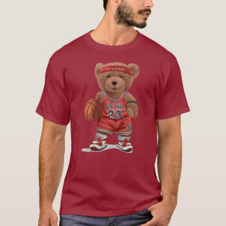 Camiseta Teddy Bear Slam Dunker