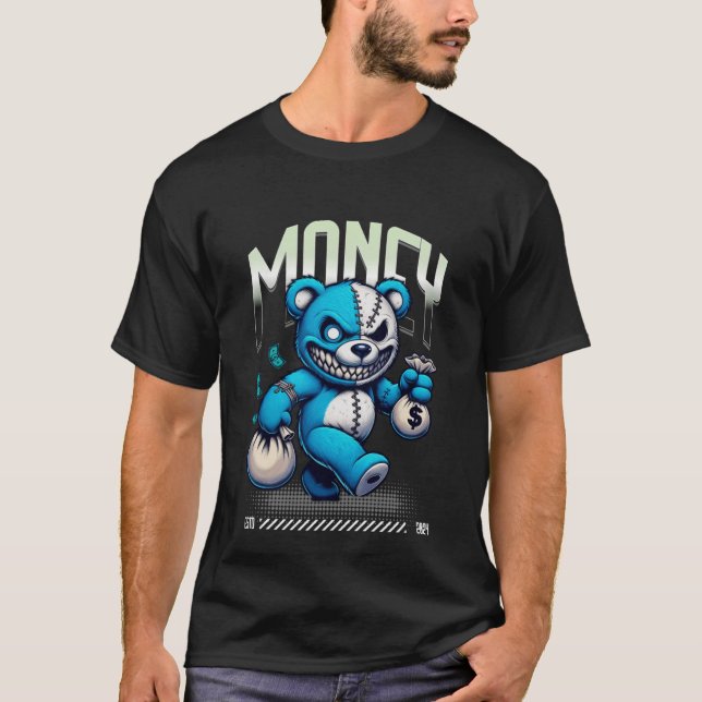 Camiseta Teddy money graphic tee (Frente)