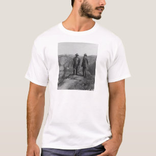 Camiseta Teddy Roosevelt e John Muir em Yosemite
