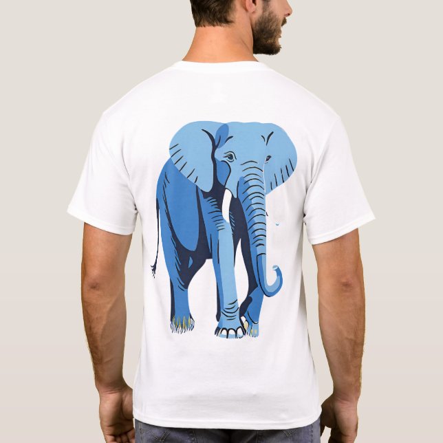 Camiseta Tee 6 do Elefante Majestoso (Verso)