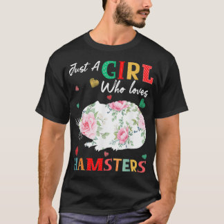 Camiseta Tee Amante de os animais De Hamster Apenas Uma Men