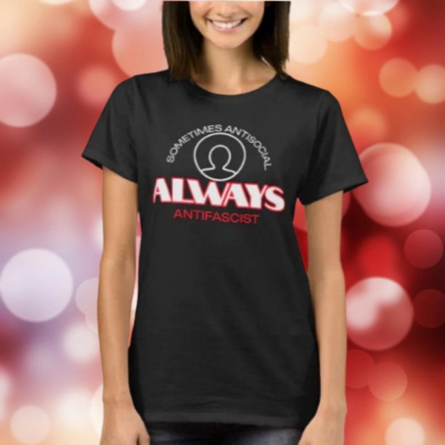 Camiseta Tee Antifascista Orgulhosa (Criador carregado)