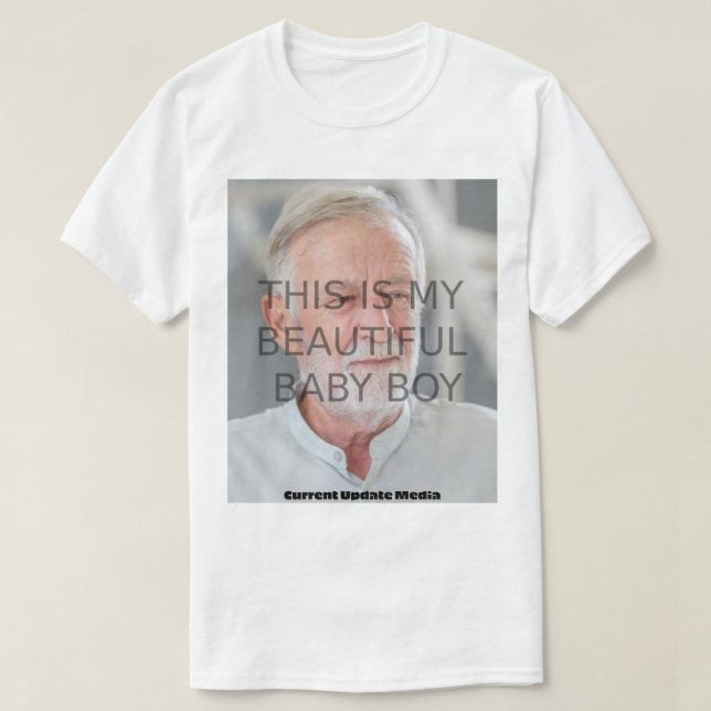 Camiseta Tee 'Baby Boy' (Frente do Design)